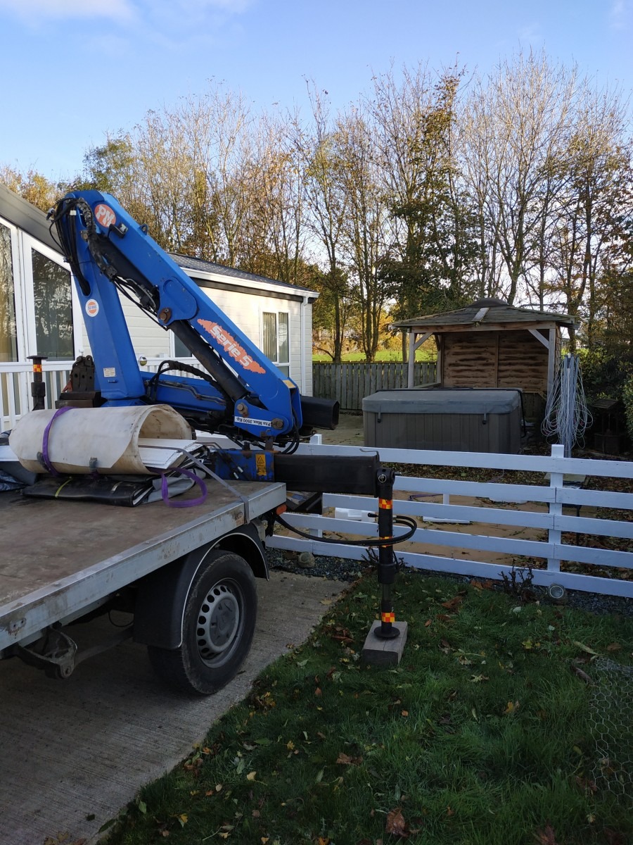 Hot Tub Move to West Yorkshire