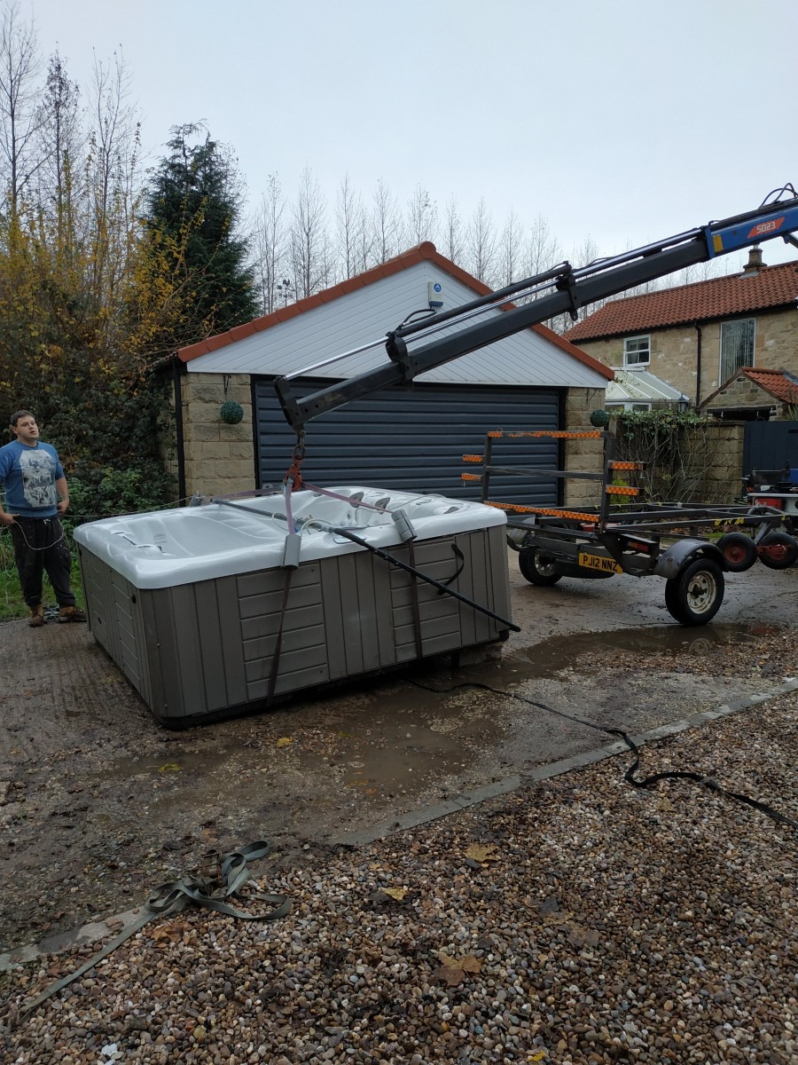 The Hot Tub Mover Specialist Hot Tub Move Service