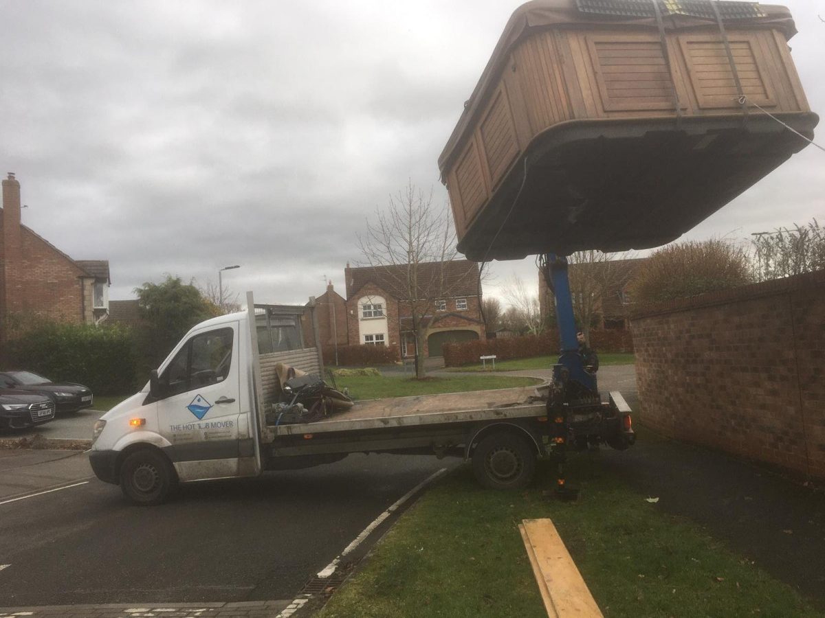 Hot Tub Delivery – Hot Tub Transport – Hot Tub Relocation – The Hot Tub Mover