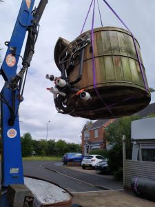 Hot Tub Transport 13 Hot Tub Transport - Wooden Hot Tub - West Yorkshire to Staffordshire