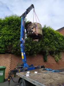 Hot Tub Transport - Wooden Hot Tub - West Yorkshire to Staffordshire