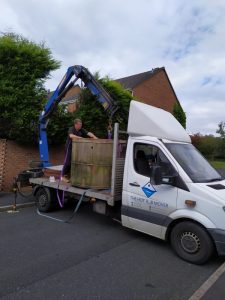 Hot Tub Transport - Wooden Hot Tub - West Yorkshire to Staffordshire