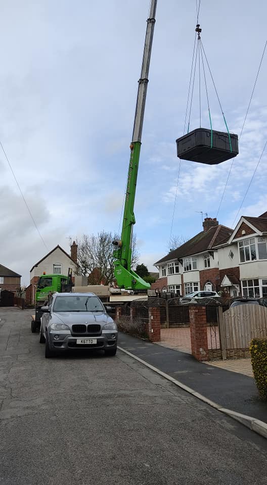 Well... What a week we have had. It's been cranes galore and new tub installs for Seaside Hot Tubs this week. We have lifted a massive spa in Birmingh...