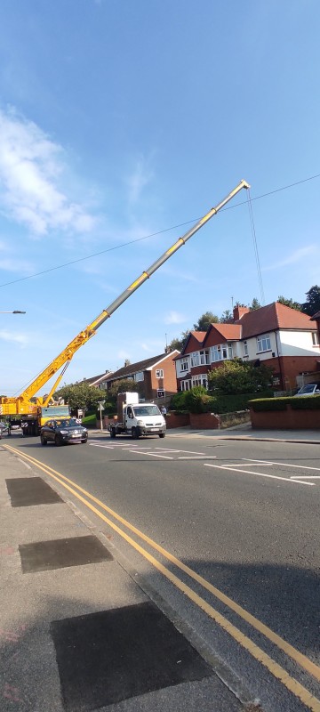 Hot Tub Crane – Scarborough – North Yorkshire