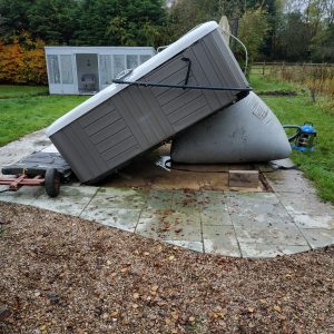 Hot Tub Airbag – To Lift Hot Tubs easily Hot Tub Airbag - To Lift Hot Tubs easily